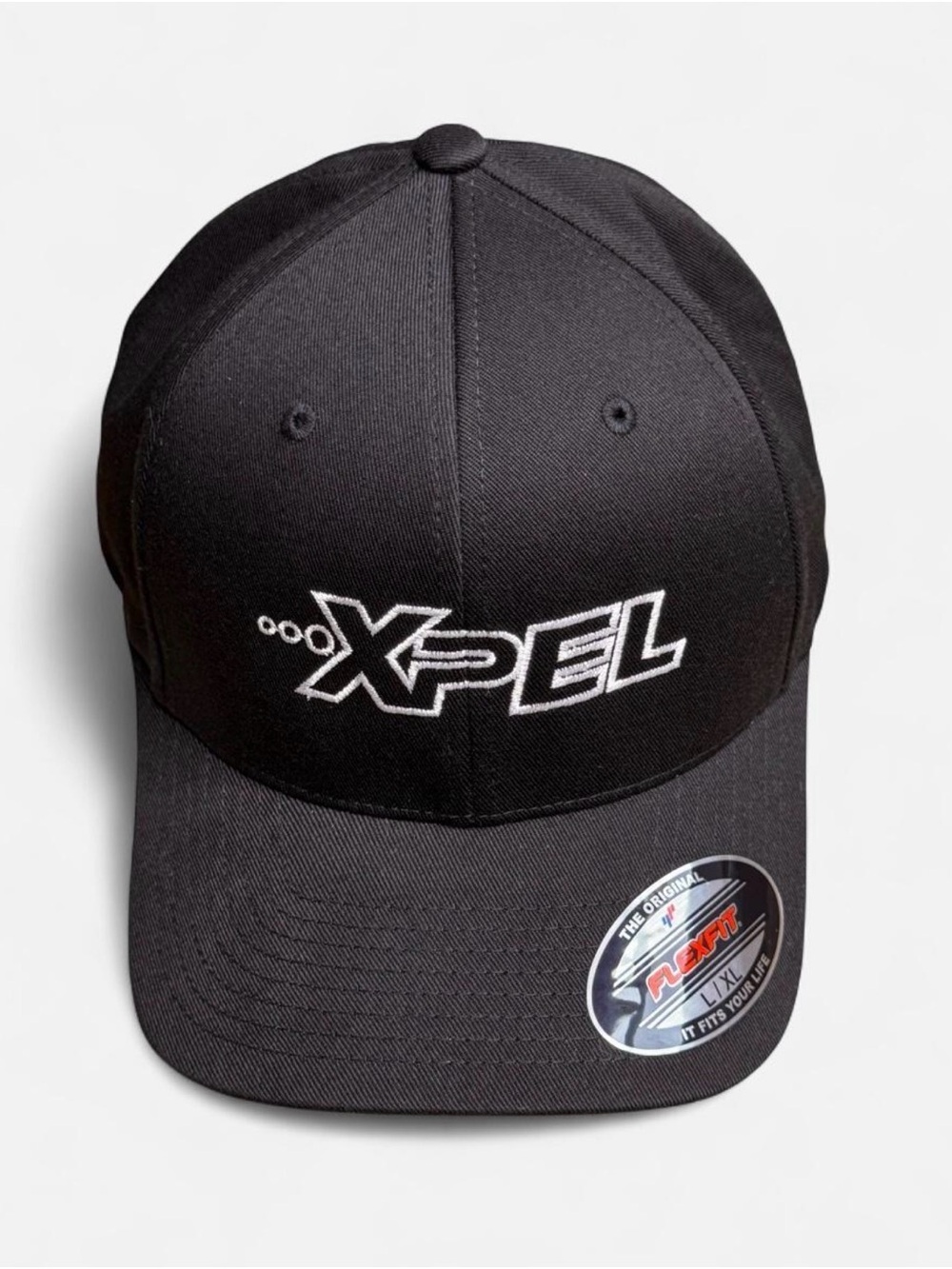 XPEL Black Embroidered Flexfit Cap
